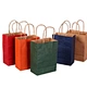 Custom Logo Kraft Paper Shopping Bags with Handles